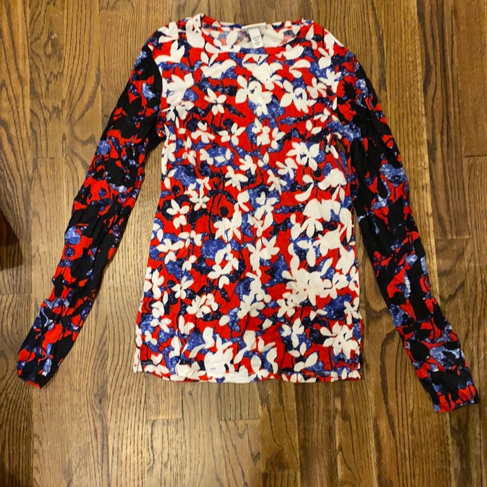 Peter Pilotto for Target Long Sleeve Floral Shirt